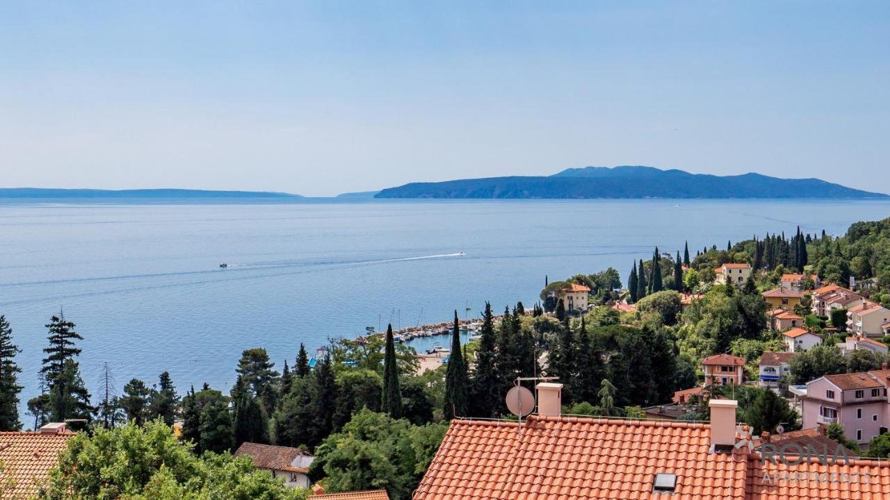 Rona Spacious Apartment With A Panoramic View Ičići Εξωτερικό φωτογραφία